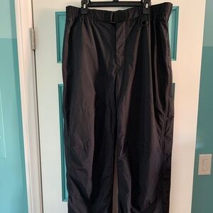 Men's Red Ledge Black Ski Snow Pants XL